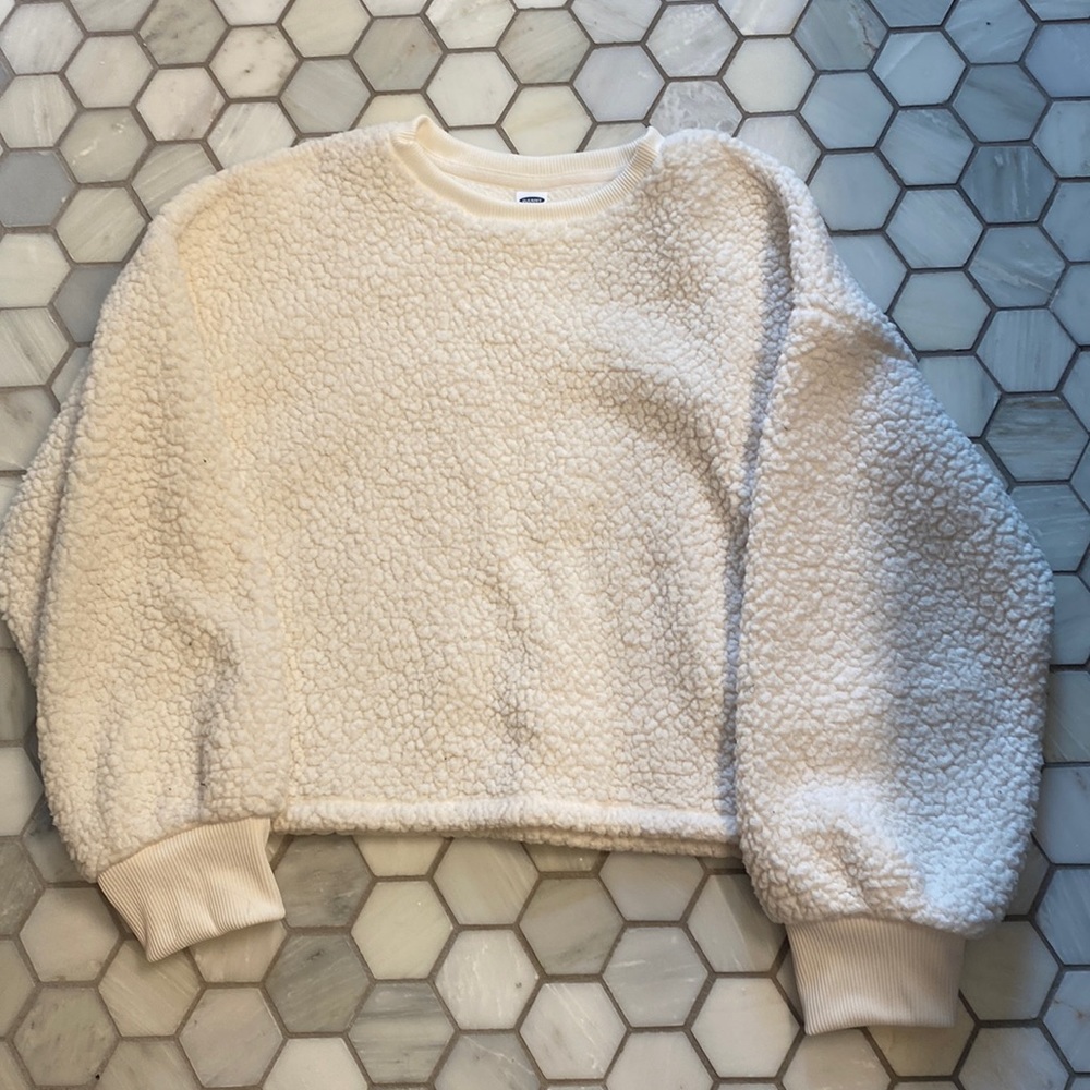 old navy sherpa